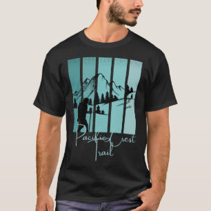 Camiseta Ruta del Escudo Pacífico PCT Senderismo Parque Nac