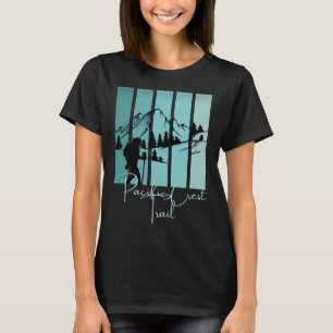 Camiseta Ruta del Escudo Pacífico PCT Senderismo Parque Nac