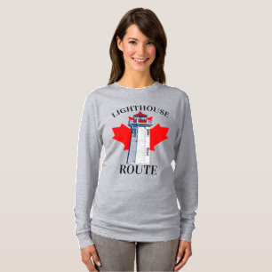 Camiseta Ruta del faro 902 de la cala de Peggy, Nueva Escoc