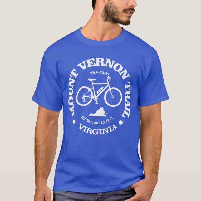 Camiseta Ruta del Monte Vernon (ciclismo) (Anverso)