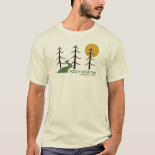 Camiseta Ruta del Parque Nacional de las Montañas Rocosas