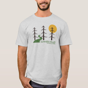 Camiseta Ruta del Parque Nacional del Valle de Cuyahoga