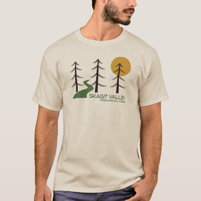 Camiseta Ruta del Parque Provincial del Valle de Skagit (Anverso)