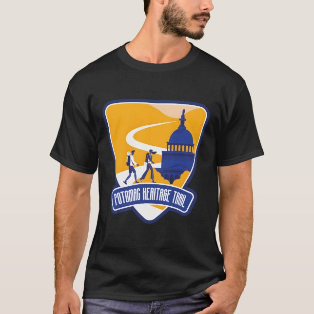 Camiseta Ruta del Patrimonio Potomac (Anverso)