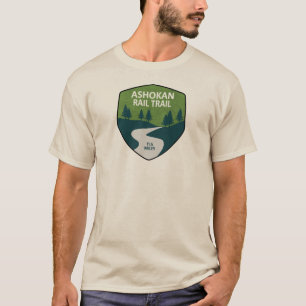 Camiseta Ruta del tren de Ashokan Nueva York