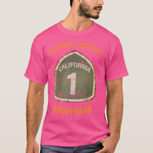 Camiseta Ruta Estatal de California One Pacific Coast Highw