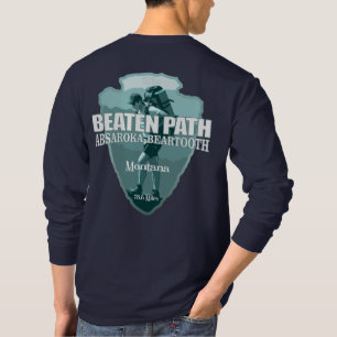 Camiseta Ruta golpeada (punta de flecha T)