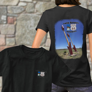 Camiseta Ruta Histórica 66 ~ Dos Flores, Arizona Foto