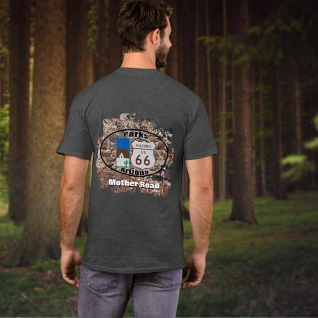 Camiseta Ruta Histórica 66 ~ Parques, Arizona (Subido por el creador)