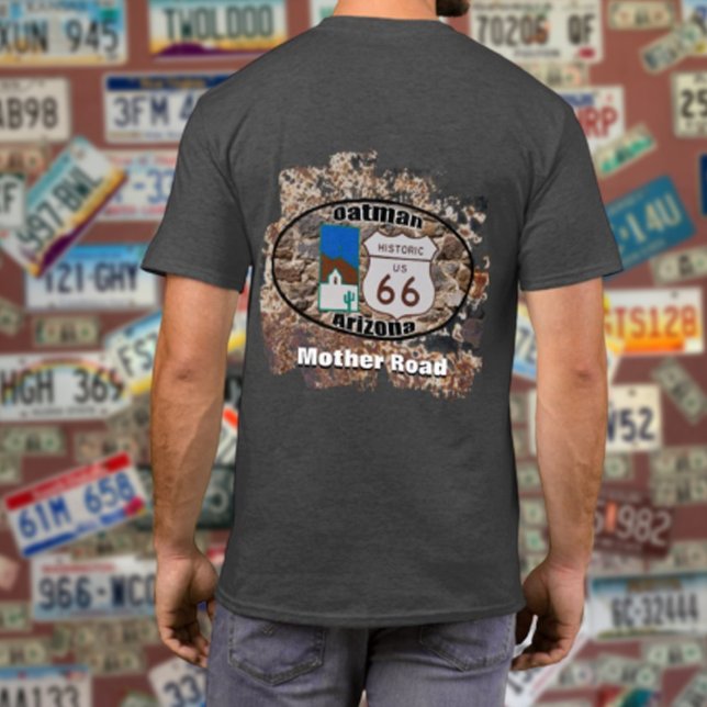Camiseta Ruta Histórica 66 Ruta Madre Oatman Arizona (Subido por el creador)