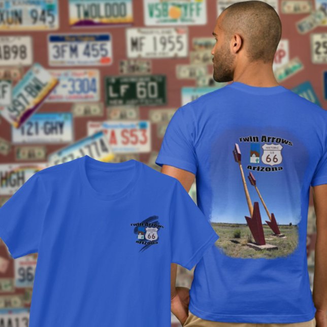 Camiseta Ruta Histórica 66 Twin Arrows, Arizona Fotografía (Subido por el creador)
