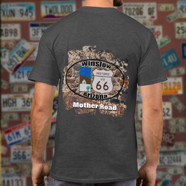 Camiseta Ruta Histórica 66 ~ Winslow, Arizona (Subido por el creador)