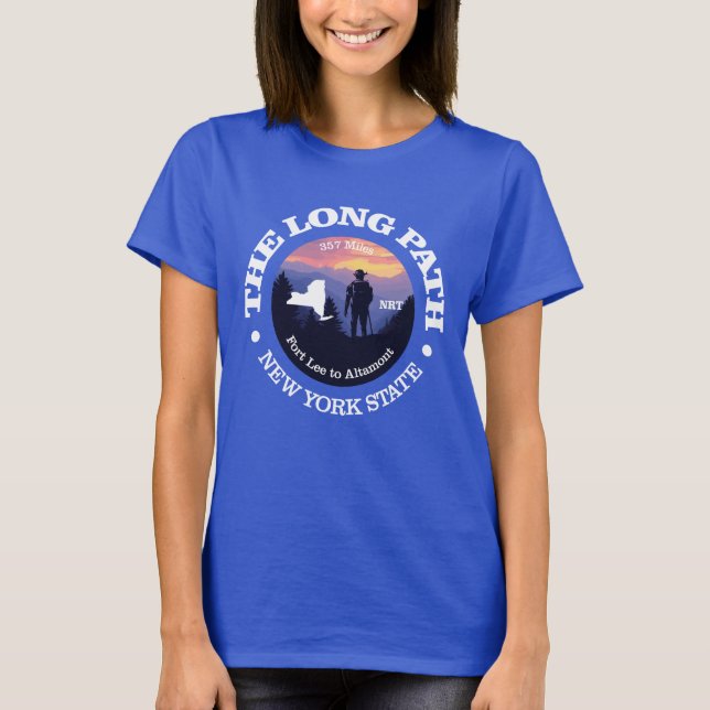 Camiseta Ruta larga (rd2) (Anverso)