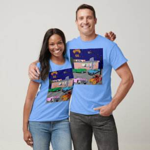 Camiseta Ruta retro 66 Mug