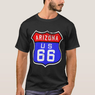 Camiseta Ruta rústica 66 de Arizona