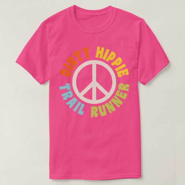 Camiseta Ruta Sucia de Hippie Trail Runner (Diseño del anverso)