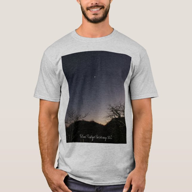 Camiseta Ruta verde azul N.C. de Twilite Ridge (Anverso)