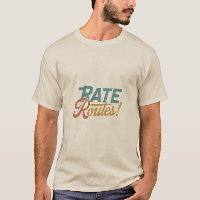 Camiseta Rutas de tarifas (Anverso)