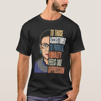 Camiseta Ruth Bader Ginsburg, célebre político ecualés de R