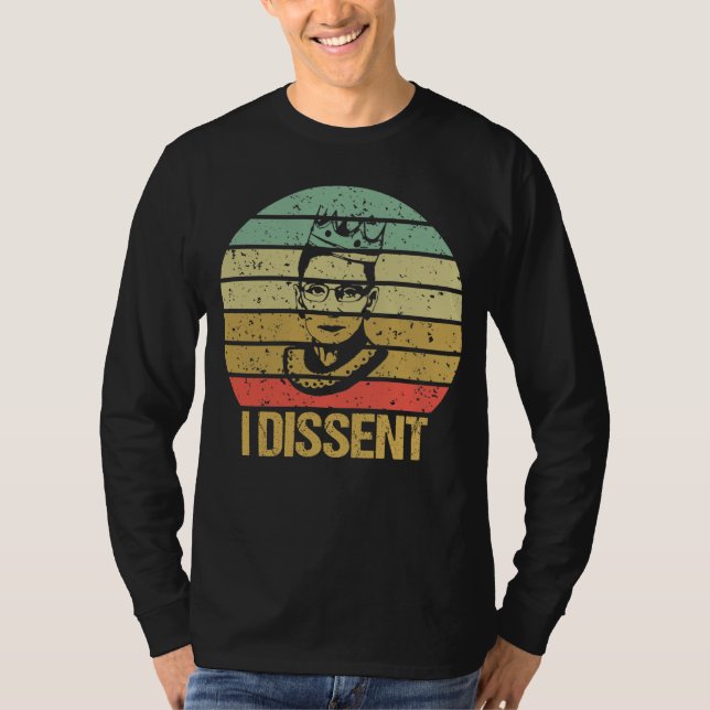 Camiseta Ruth Bader Ginsburg, Chica Poder, discrepo (Anverso)