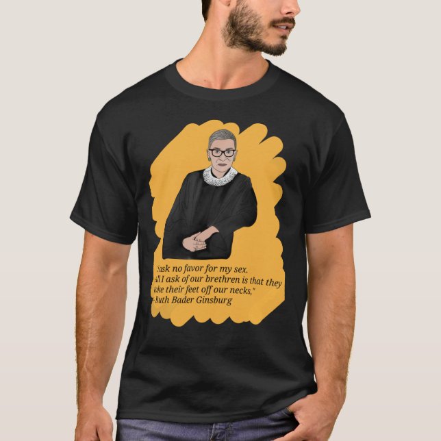 Camiseta Ruth Bader Ginsburg Classic T-Shirt (Anverso)