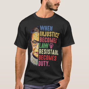 Camiseta Ruth Bader Ginsburg Pro Choice Mi Cuerpo Mi Elecci