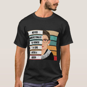 Camiseta Ruth Bader Ginsburg RBG cita a Chica con mujeres d
