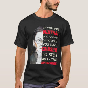 Camiseta Ruth Bader Ginsburg RBG notorio - feminista de la