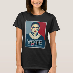 Camiseta Ruth Bader Ginsburg votó a favor de la elección 20