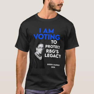Camiseta Ruth Bader Ginsburg y#'s Legacy Vote Biden 2020