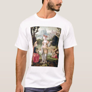 Camiseta Ruth y Naomi en el campo de Boaz, c.1530-40