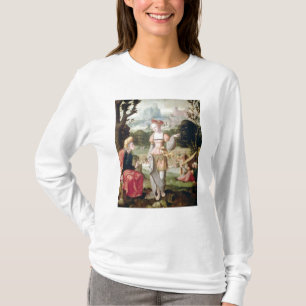 Camiseta Ruth y Naomi en el campo de Boaz, c.1530-40