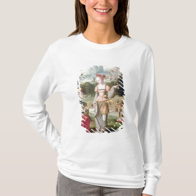 Camiseta Ruth y Naomi en el campo de Boaz, c.1530-40 (Anverso)