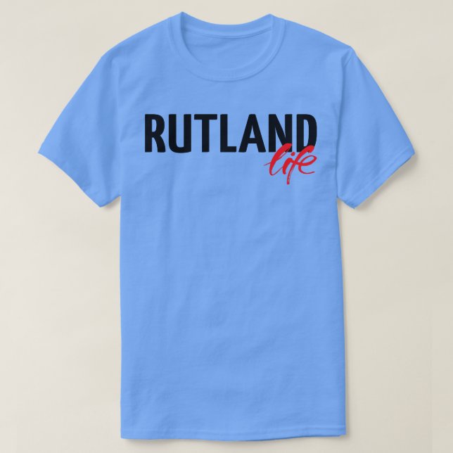 Camiseta Rutland Life (Diseño del anverso)