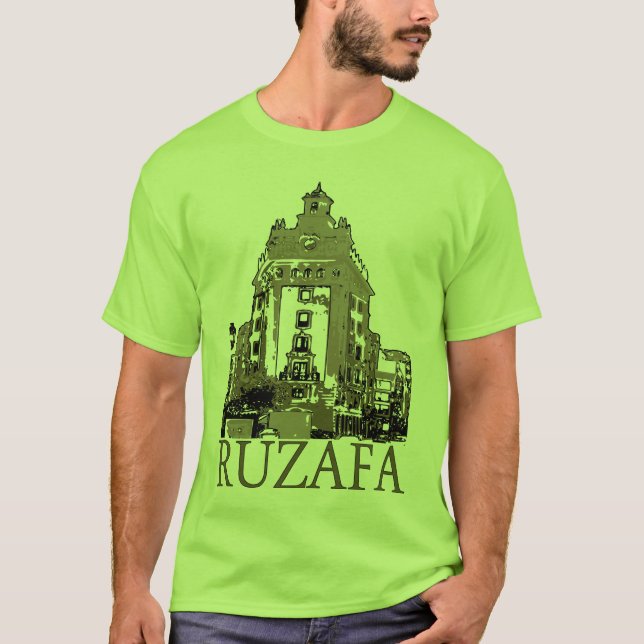 Camiseta Ruzafa - Valencia (Anverso)