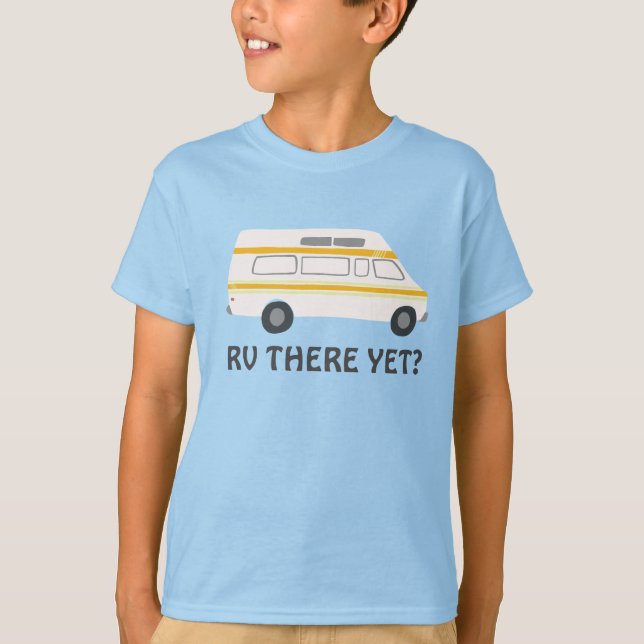 Camiseta ¿RV AÚN? Personalizado de vanlife de Vintage campe (Anverso)