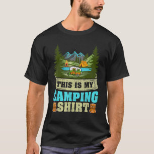 Camiseta Rv Camper Trailer De Viaje Este Es Mi Camping 1
