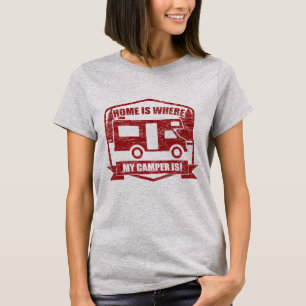 Camiseta RV Camper Van Owners Wild Camping