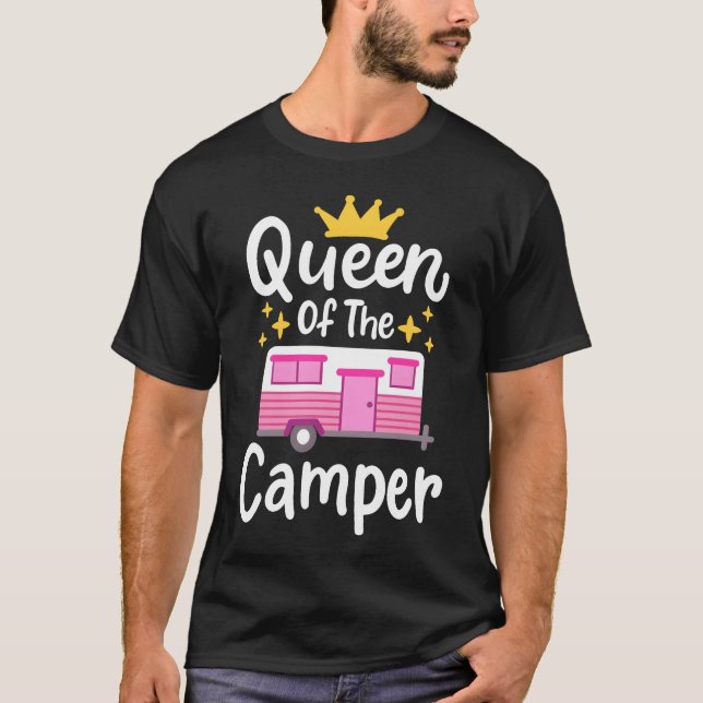 Camiseta RV Camping Camper vintage (Anverso)
