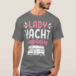 Camiseta Rv Camping Campista Rv Autobús Rv Chica Señora Cap