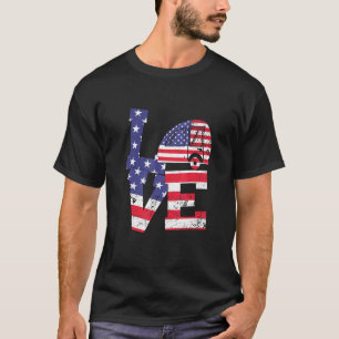 Camiseta RV Camping Fogata Patriótico 4 De Julio Estadounid