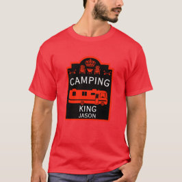 Camiseta RV Camping King USA