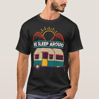 Camiseta RV Camping Trailers Regalos Que Dormimos Alrededor