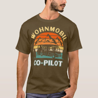 Camiseta RV copilot camping mujer campista mamá