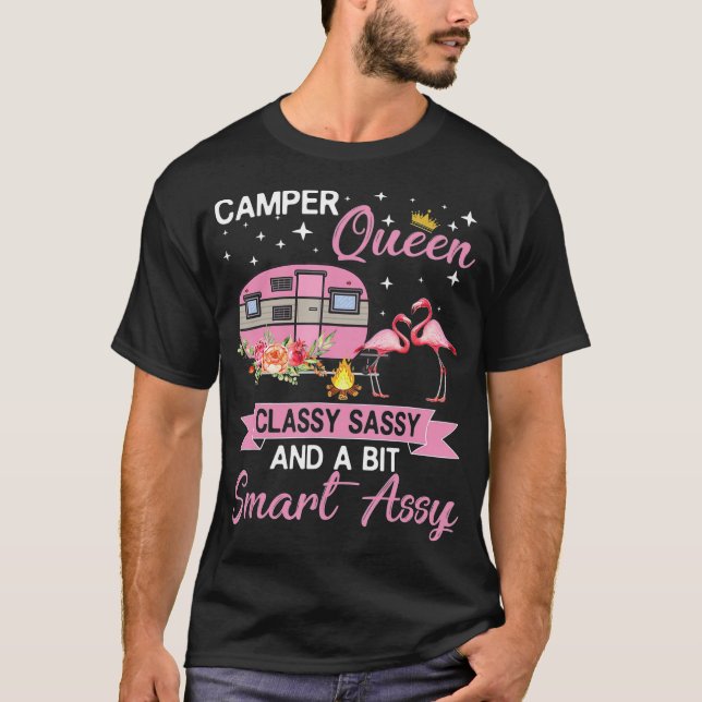 Camiseta RV de campamento Smart Assing elegante y elegante  (Anverso)
