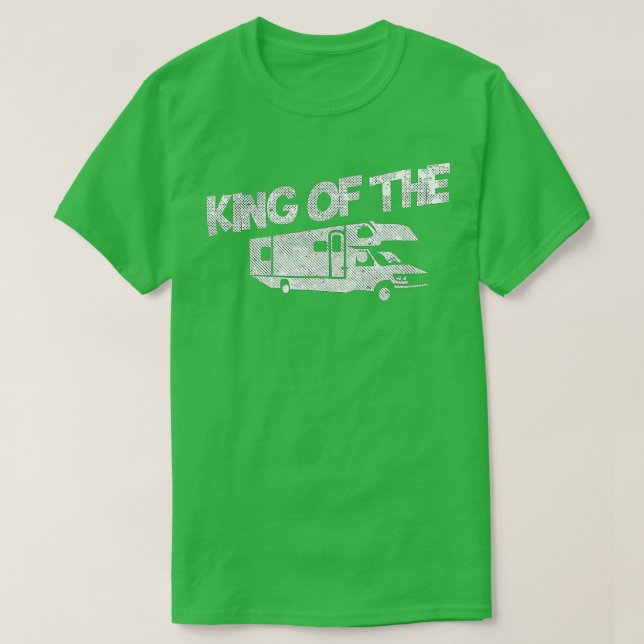Camiseta Rv Driver Motorhome Owner  Gift - King of the RV  (Diseño del anverso)