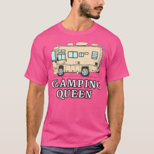 Camiseta Rv Motorhome Glamour Queen