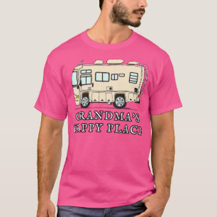 Camiseta RV Motorhome GRANDMAS HAPPY PLACE