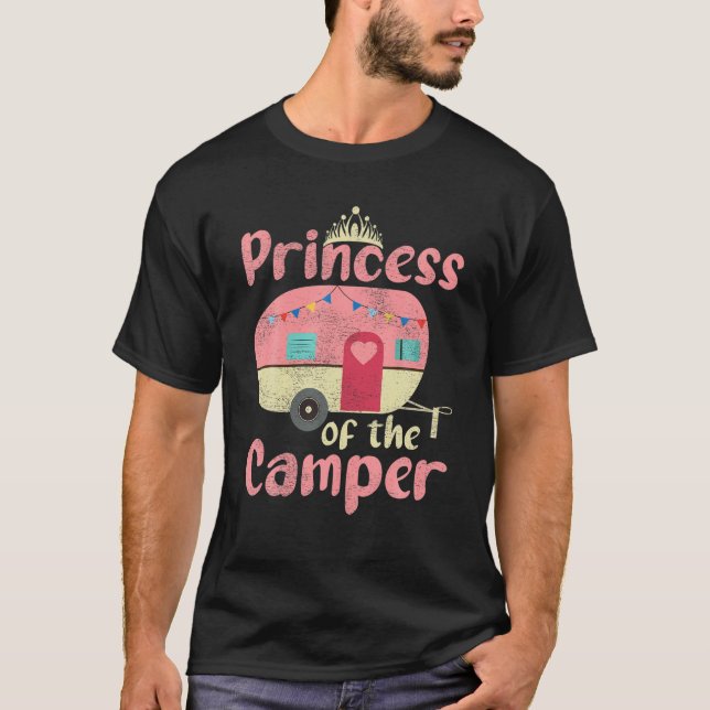 Camiseta RV RV Lover Princess Of The Camper (Anverso)
