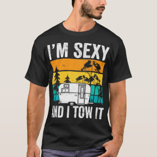 Camiseta RV Trailer Van I RV Camping Camper I m Sey y I T